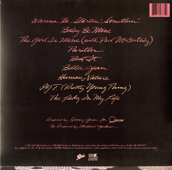 Thriller - Jackson, Michael