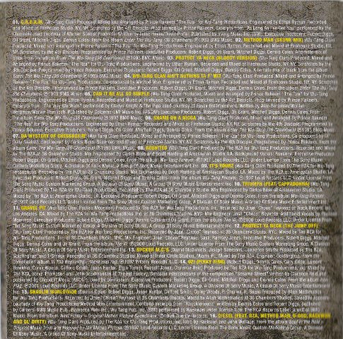 Greatest Hits - Wu-Tang Clan