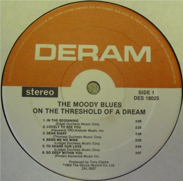On The Threshold Of A Dream - Moody Blues
