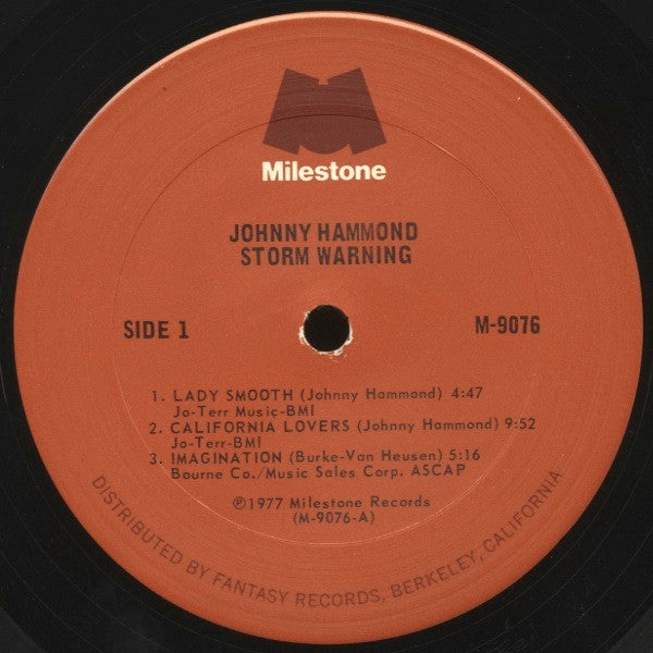 Storm Warning - Hammond, Johnny