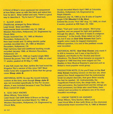 Pet Sounds - Stereo & Mono - Beach Boys