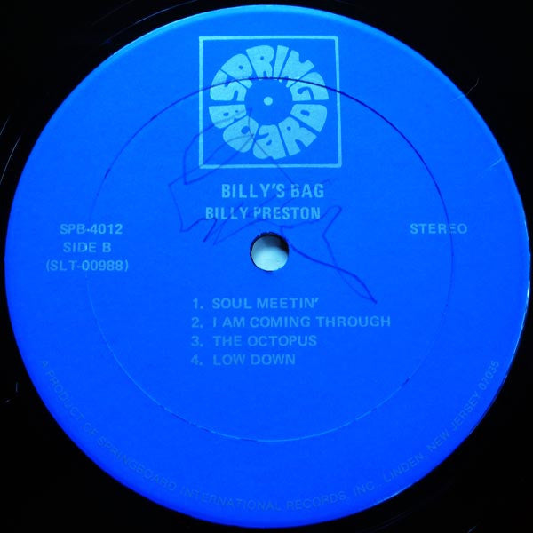 Billy's Bag - Preston, Billy