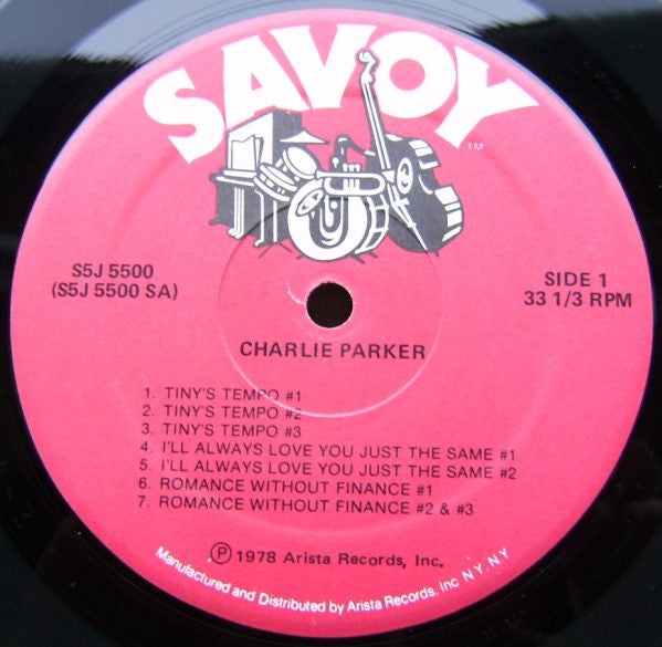 The Complete Savoy Studio Sessions - Parker, Charlie