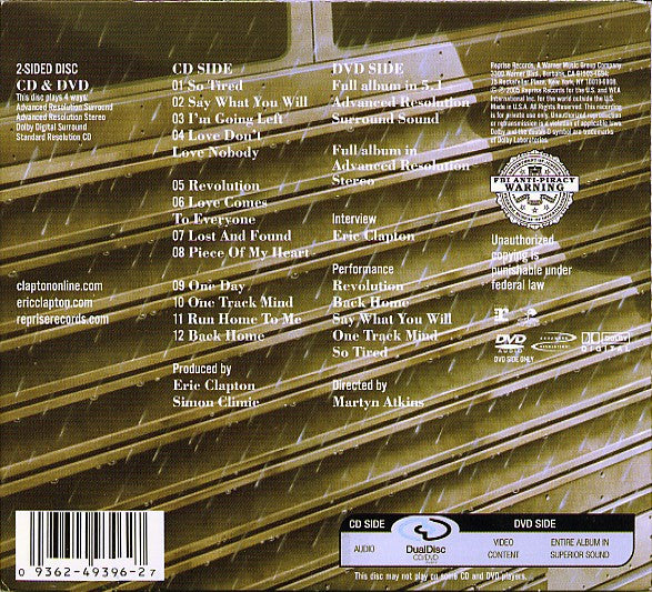 Back Home - Clapton, Eric