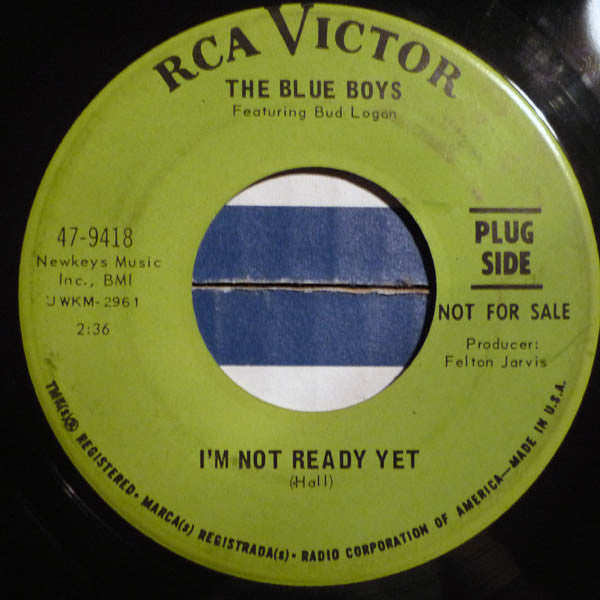 I'm Not Ready Yet - Blue Boys