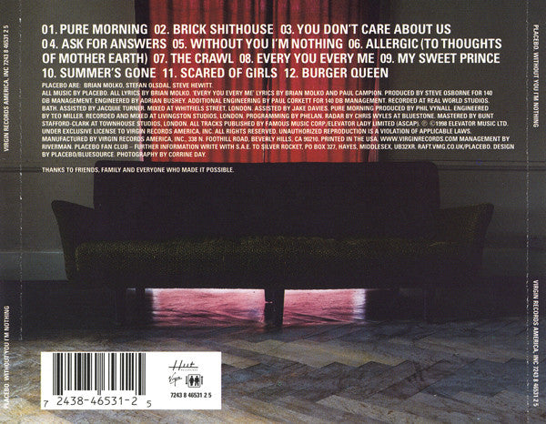 Without You I'm Nothing - Placebo
