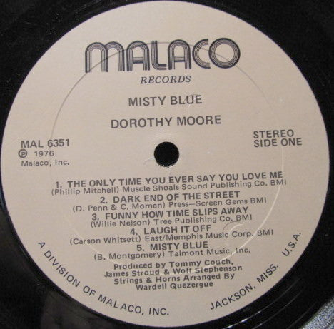 Misty Blue - Moore, Dorothy