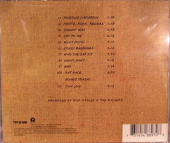 Rastaman Vibration - Marley, Bob & The Wailers