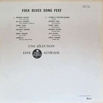 Folk Blues Song Fest - Various