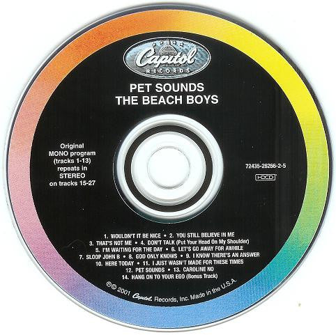 Pet Sounds - Stereo & Mono - Beach Boys