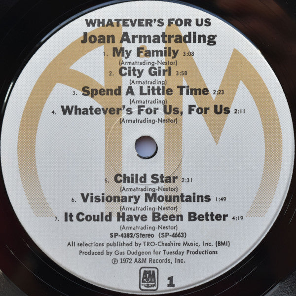 Whatever's For Us - Armatrading, Joan