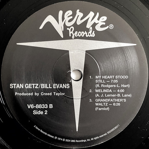 Previously Unreleased Recordings - Getz, Stan & Bill Evans