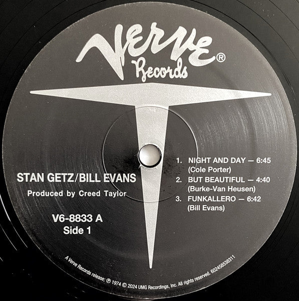 Previously Unreleased Recordings - Getz, Stan & Bill Evans