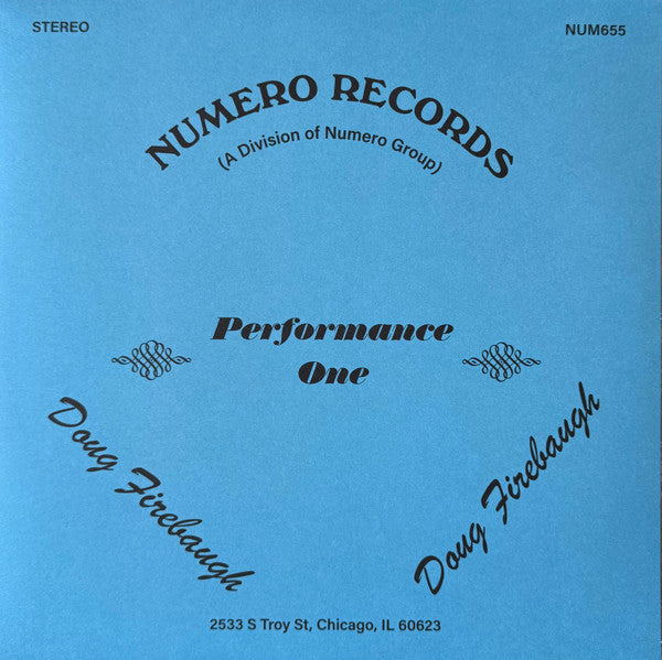 Performance One - Firebaugh, Doug