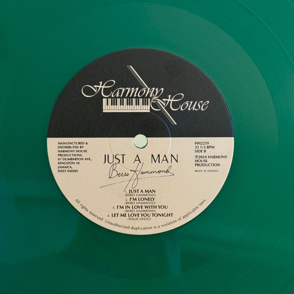 Just A Man - Hammond, Beres