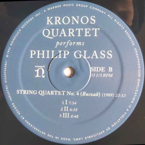 Kronos Quartet Performs Philip Glass - Kronos Quartet