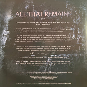 The Fall Of Ideals - All That Remains