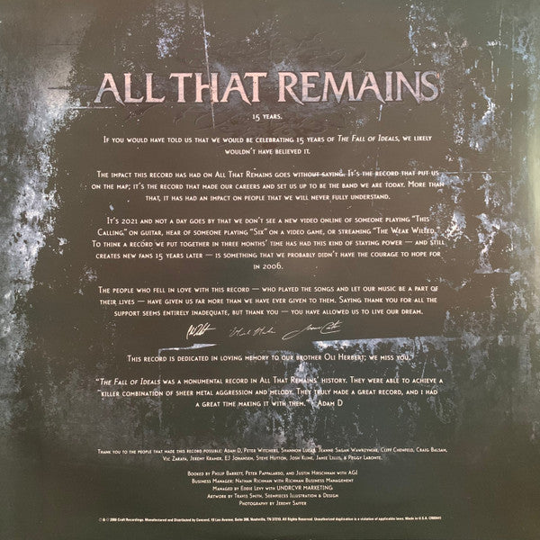 The Fall Of Ideals - All That Remains
