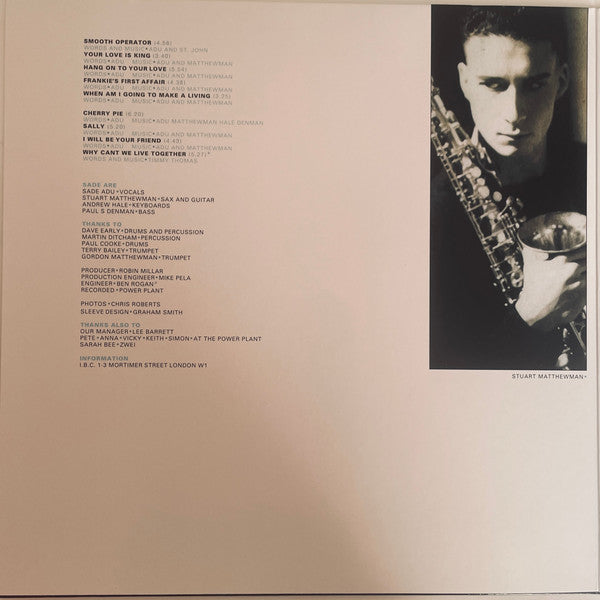 Diamond Life [LP] - Sade