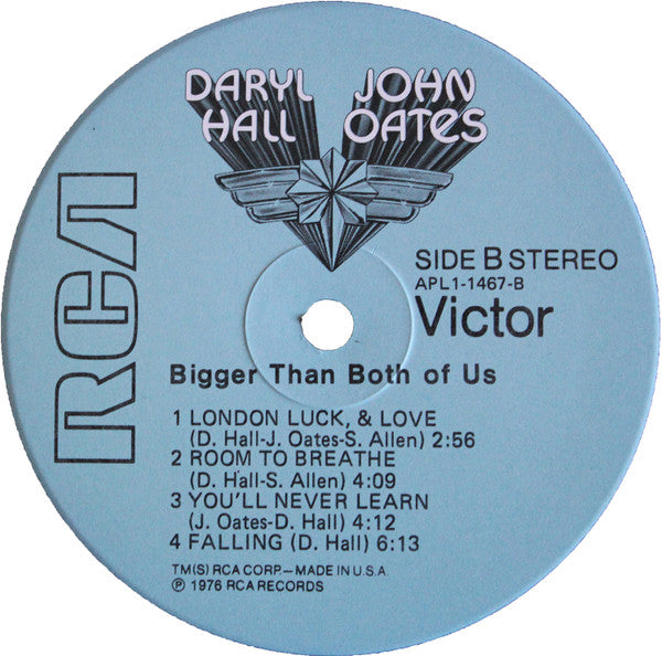 Bigger Than Both Of Us - Hall, Daryl & John Oates