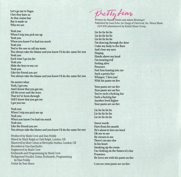 Queen Of Me - Twain, Shania