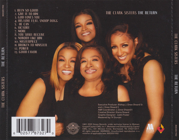 The Return - Clark Sisters, The