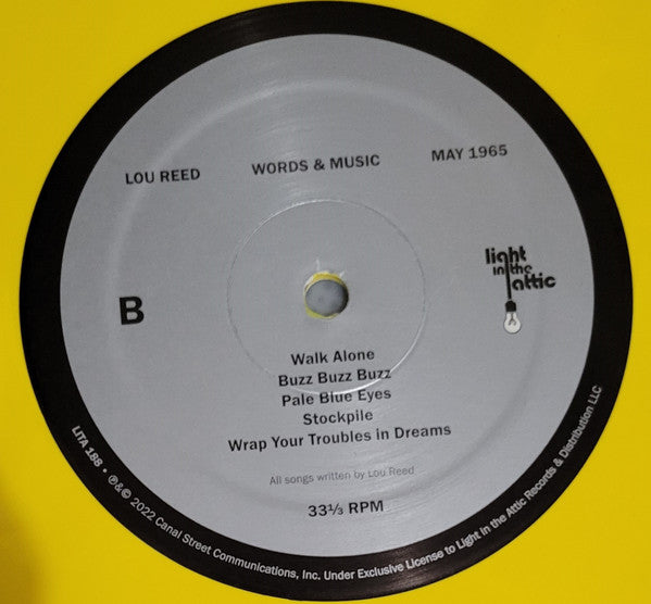 Words & Music, May 1965 - Reed, Lou