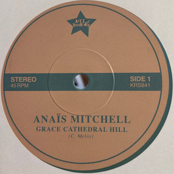 As I Rise b/w Grace Cathedral Hill - Fruit Bats / Anaïs Mitchell