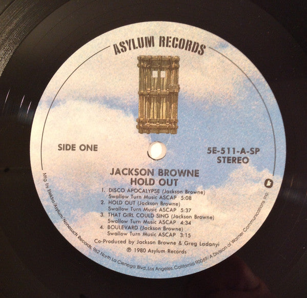 Hold Out - Browne, Jackson