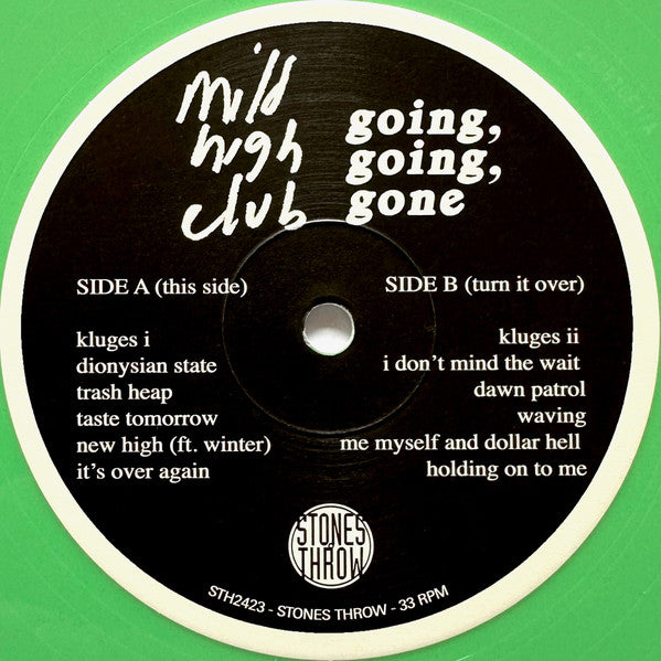 Going Going Gone - Mild High Club