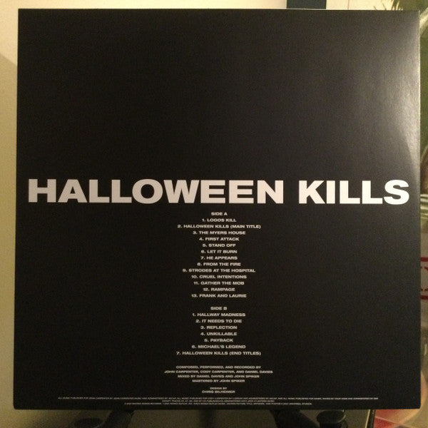 Halloween Kills (Original Soundtrack) - Carpenter, John