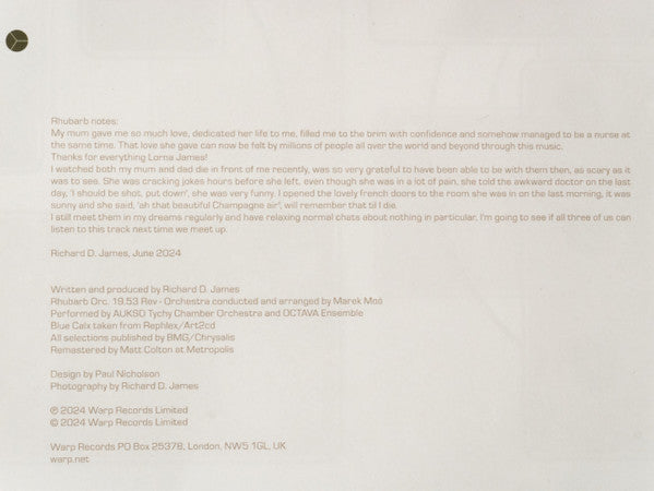 Selected Ambient Works Volume II - Aphex Twin