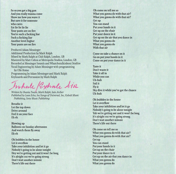 Queen Of Me - Twain, Shania