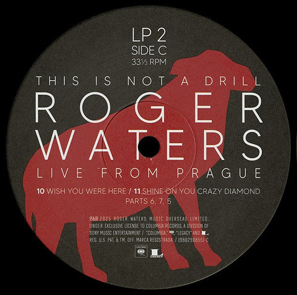 This Is Not A Drill Live From Prague - Waters, Roger
