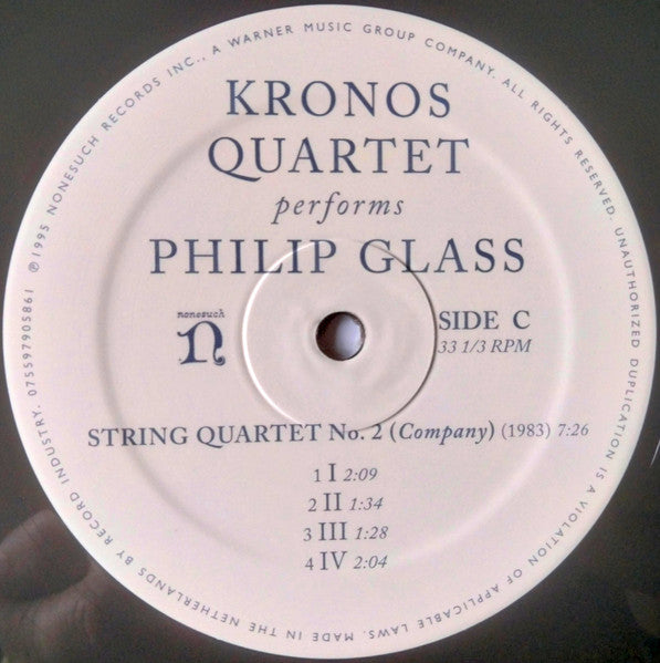 Kronos Quartet Performs Philip Glass - Kronos Quartet