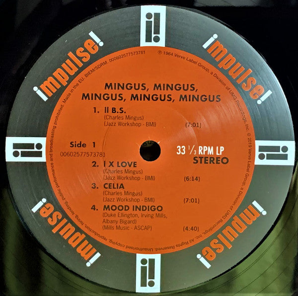 Mingus Mingus Mingus Mingus Mingus - Mingus, Charles