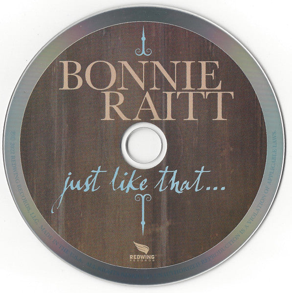 Just Like That... - Raitt, Bonnie