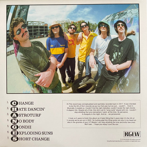 Changes [Limited Edition Recycled Black Wax LP] - King Gizzard & The Lizard Wizard