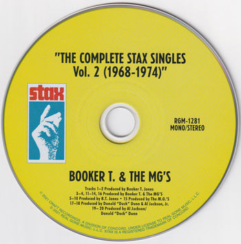 The Complete Stax Singles, Vol. 2 (1968-1974) - Booker T & The MG's