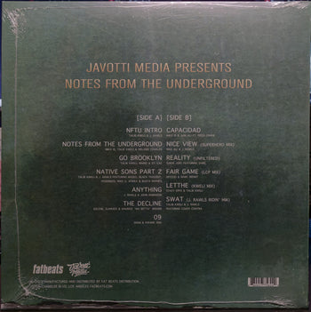 Notes From The Underground - Javotti Media