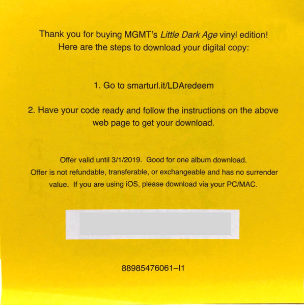 Little Dark Age - Mgmt