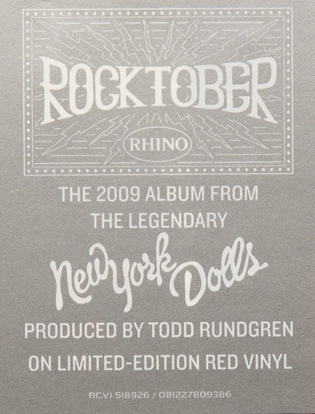Cuz I Sez So  - New York Dolls