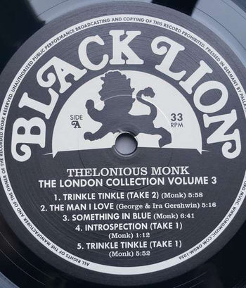 The London Collection Vol. 3 - Monk, Thelonious