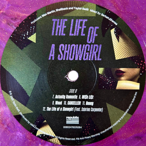 The Life Of A Showgirl - Swift, Taylor