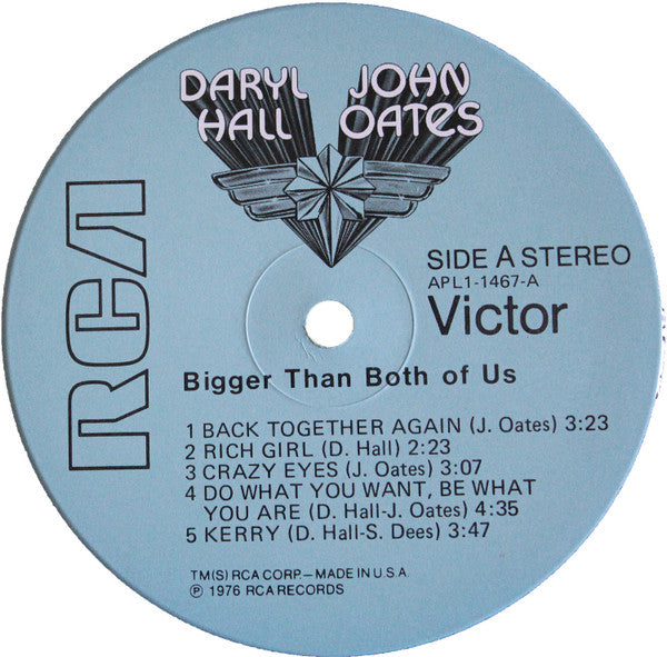 Bigger Than Both Of Us - Hall, Daryl & John Oates