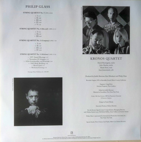 Kronos Quartet Performs Philip Glass - Kronos Quartet