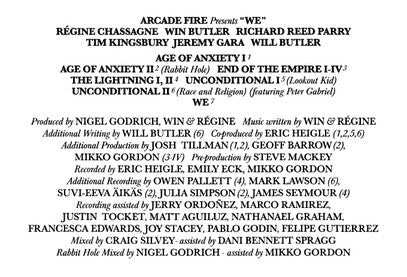 We - Arcade Fire