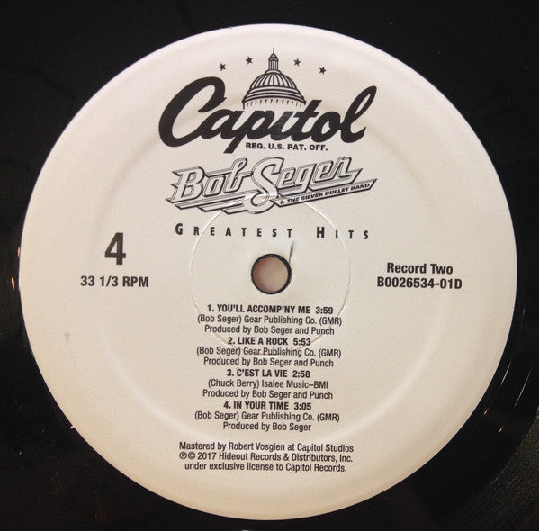 Greatest Hits - Seger, Bob & The Silver Bullet Band