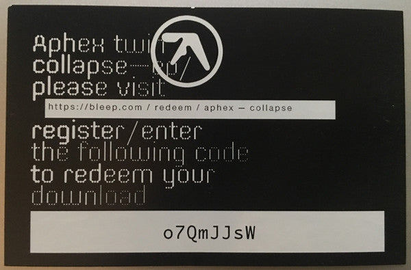 Collapse Ep - Aphex Twin
