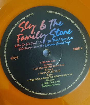Who in the Funk Do You - Sly & The Family Stone